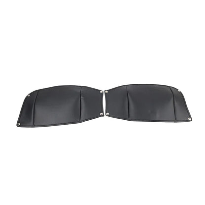 Black Rear Mudguard Bra for Harley Street Glide Tri Glide Ultra Classic (2006-2023)