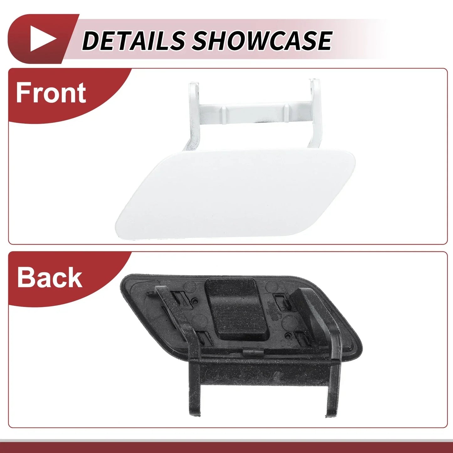 Front Left Washer Nozzle Cover for Mercedes-Benz ML350 (2012-2015) 1 x Cap