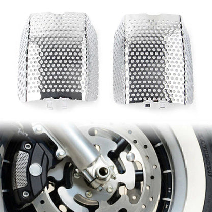 Chrome Front Caliper Inserts Cover for Harley V-Rod Muscle VRSCF (2008-2019)