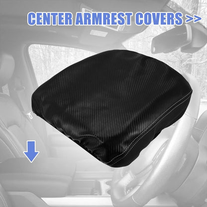 Microfiber Leather Armrest Cover for Dodge Ram 1500 2500 3500 (2019-2021)