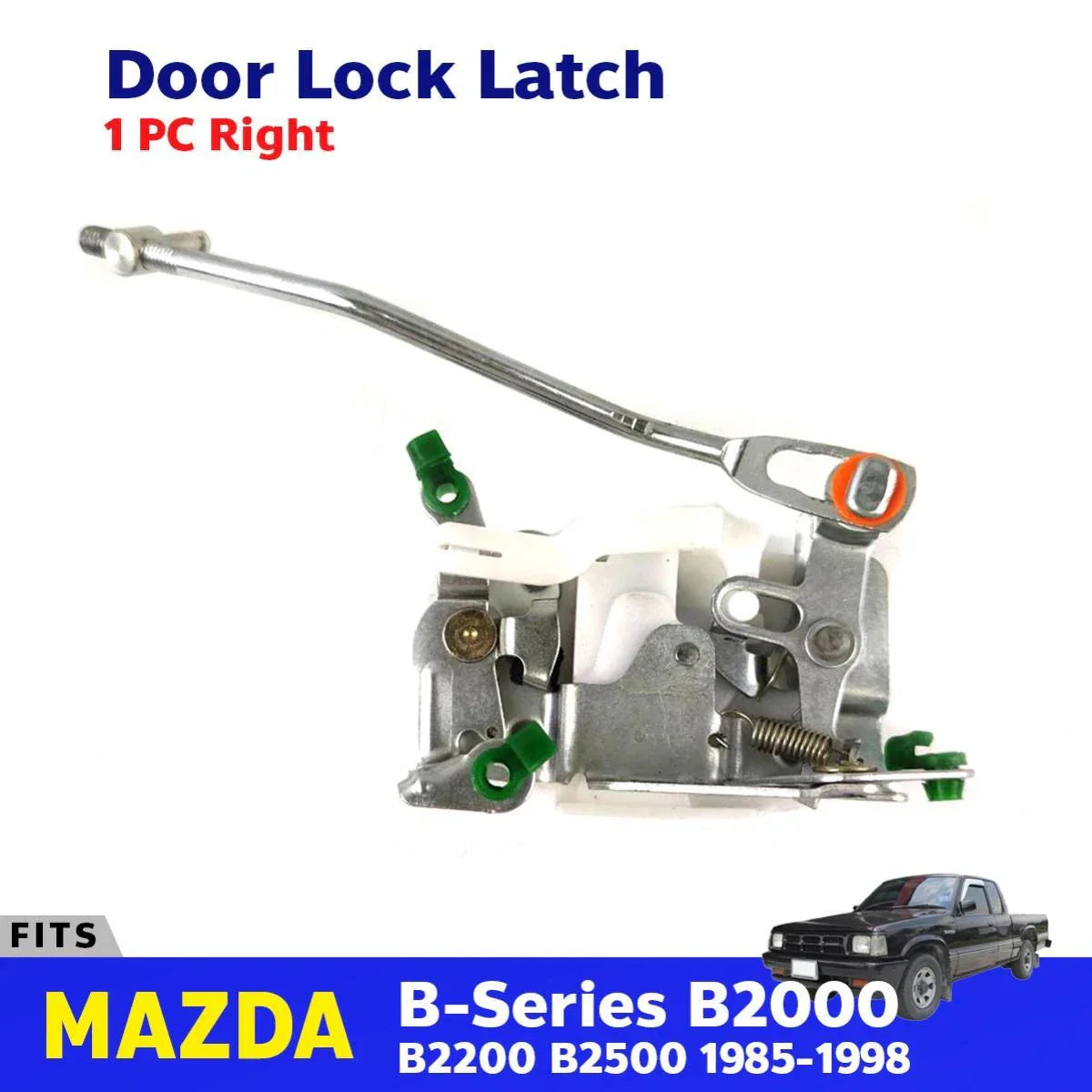 Door Lock Latch RH Fits Mazda B-Series B2000 B2200 B2600 2D Pickup 1985-98 D06