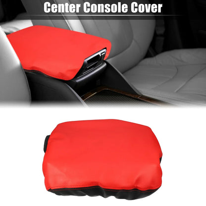 Waterproof Center Console Cover for Dodge Ram 1500 2009-2018 Black Red