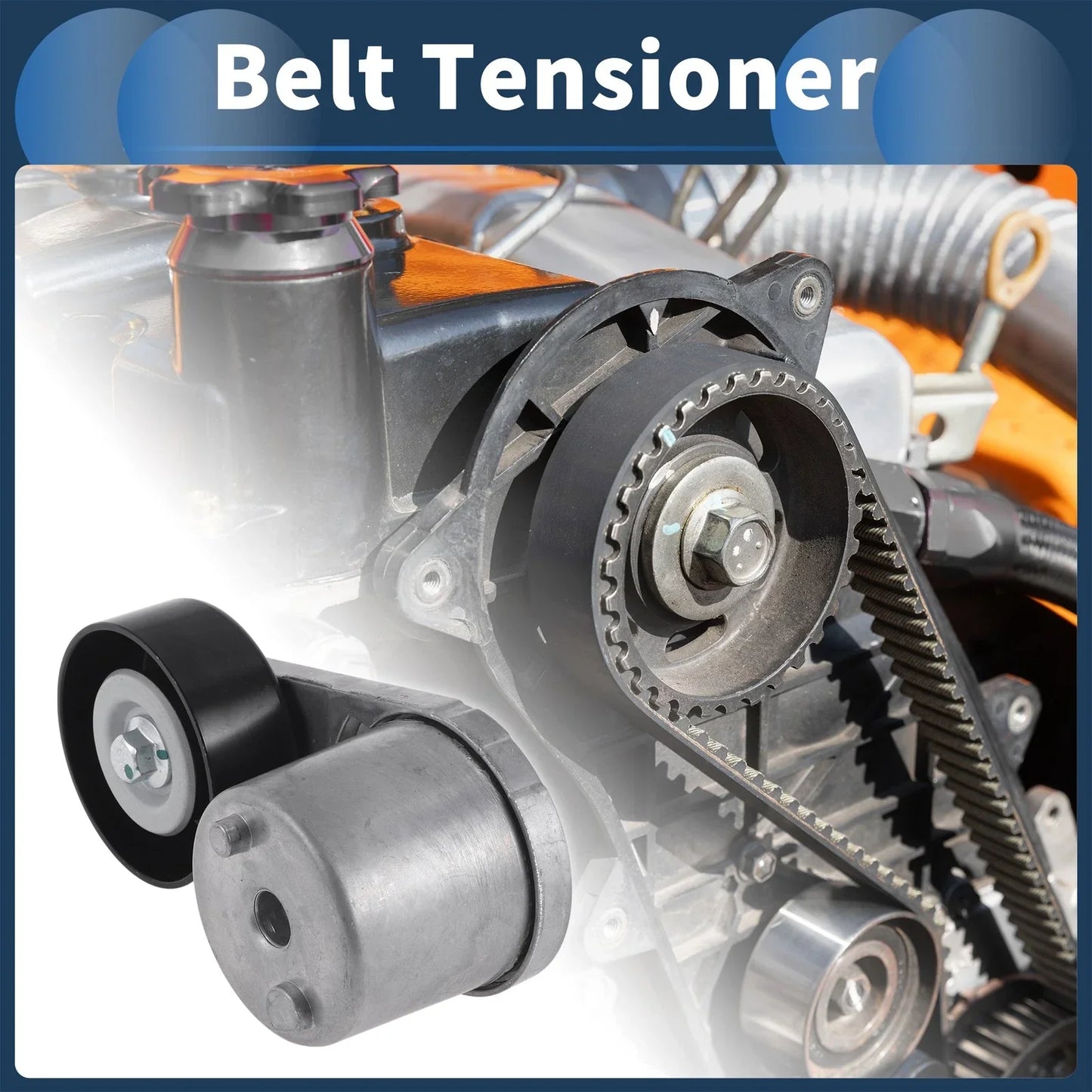 Belt Tensioner for Chevrolet C4500 (2003-2009) Metal 1 x Unit