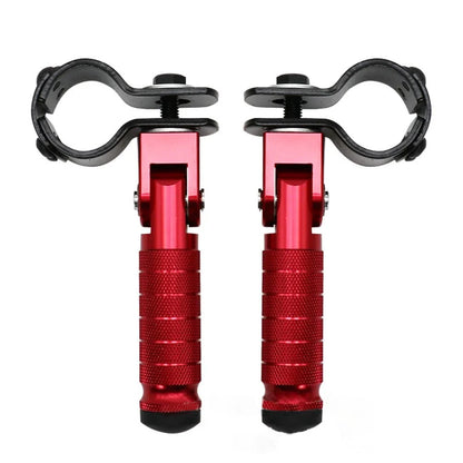 Motorcycle Rearsets Red Footrest Pegs for Universal Models
