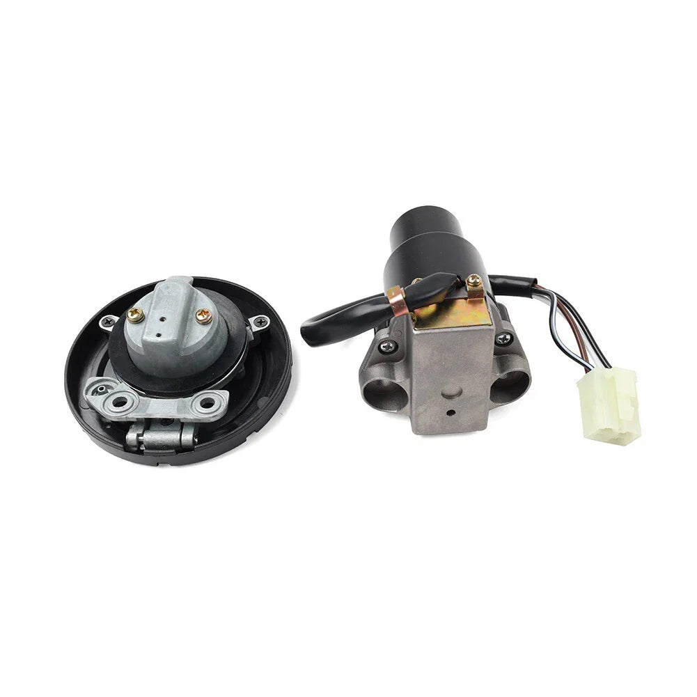 Ignition Switch Fuel Gas Cap Lock Key Set for Kawasaki KLR650 (2008-2018)