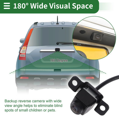 Rear View Camera for Hyundai Veloster 2012-2017 - 120-180 Degree Angle