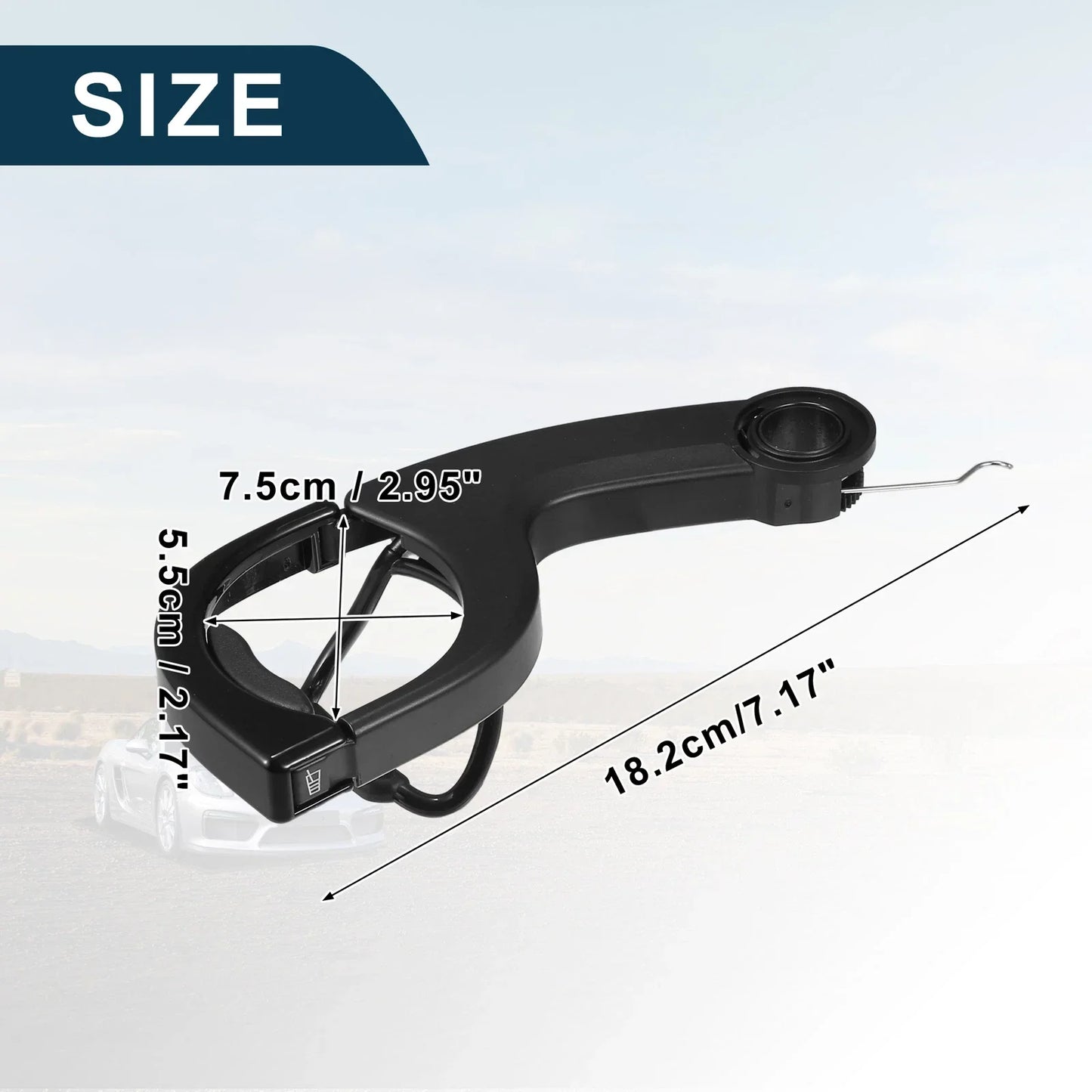 Cup Holder for Porsche Boxster (2013-2023) Right Drink Holder