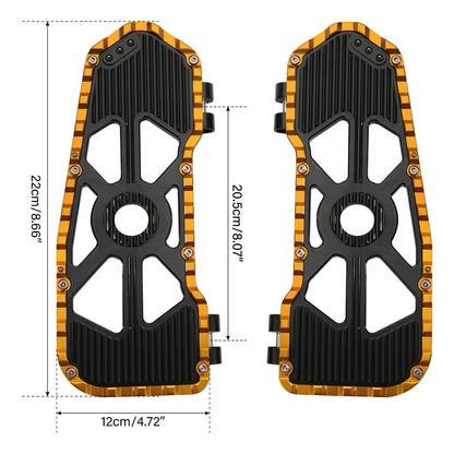 Driver Floorboards & Footpegs for Harley Touring (2009 - 2024)