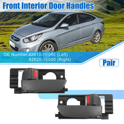 Front Inner Door Handle for Hyundai Accent (2010-2017) - 1 Pair