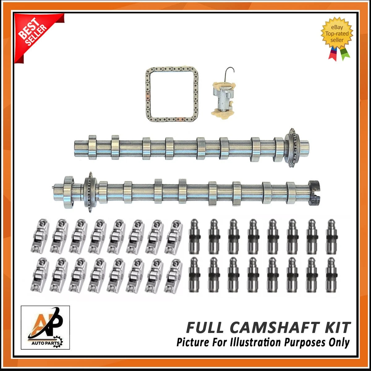 Full Camshaft Kit OEM Replacement for Peugeot 1.5 BlueHDi EcoBlue (2015–2023)