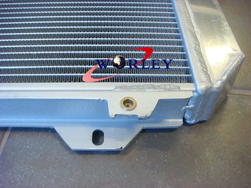 Aluminum Radiator 2 Row for Toyota Corona ST141 RT142 2.0L 2.4L (1983-1987)