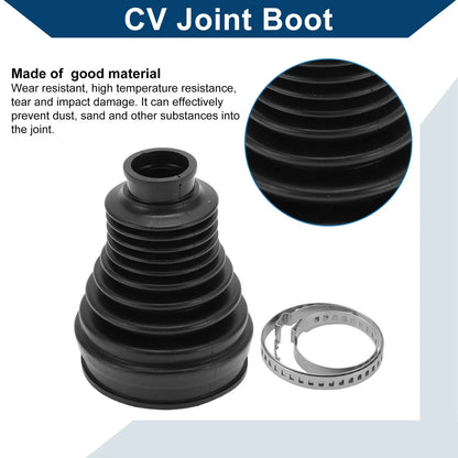 Inner CV Joint Boot Kit w/ Clamps for Porsche Panamera (2011-2016)