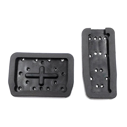 Silver Steel Brake Gas Pedals Protection Cover for Tesla Model 3 (2017-2023)