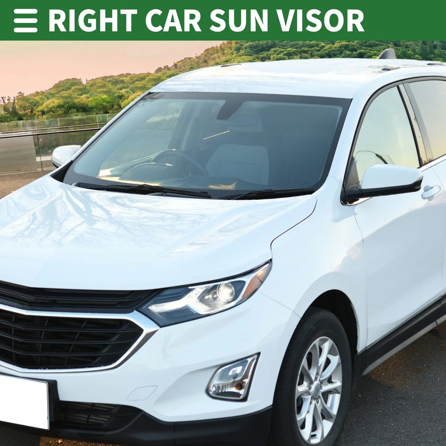 Right Car Sun Visor for Chevrolet Cruze 2011-2016 with Mirror