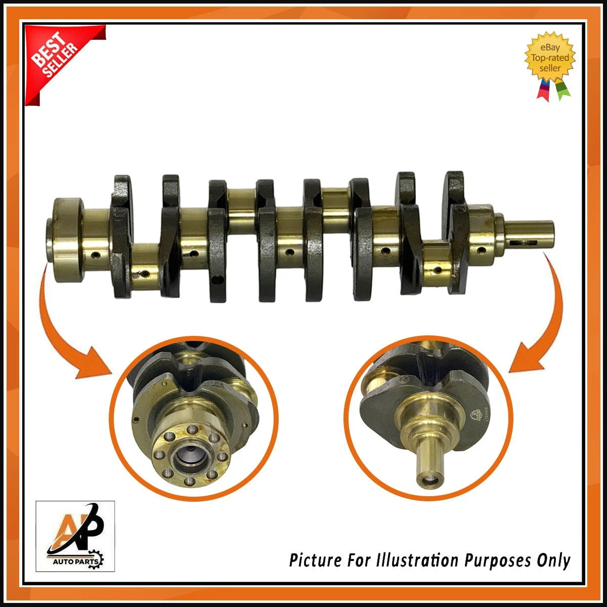 Crankshaft Replacement for Isuzu D-Max Grafter Rodeo 3.0 Diesel 4JJ1 (2008–)