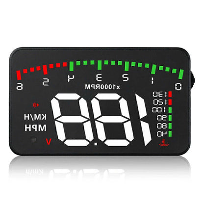 3.5" HUD Head Up Display OBD II Speedometer for A900