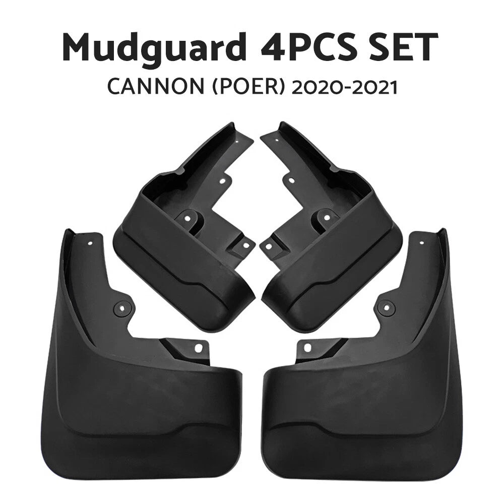 Mud Flaps for Great Wall Cannon GWM Poer UTE NPW 2.0L GW4D20 (2020-2022)
