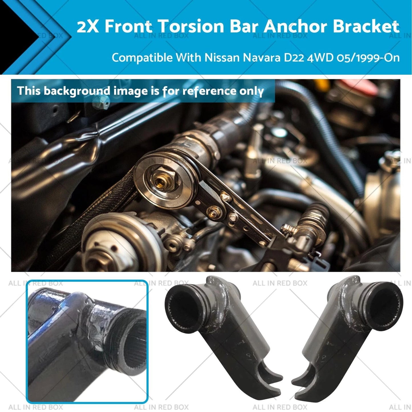 Front Torsion Bar Anchor Bracket for Nissan Navara D22 (1999-On)