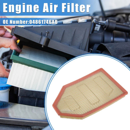 Car Engine Air Filter for Dodge Challenger Charger (2011-2023)