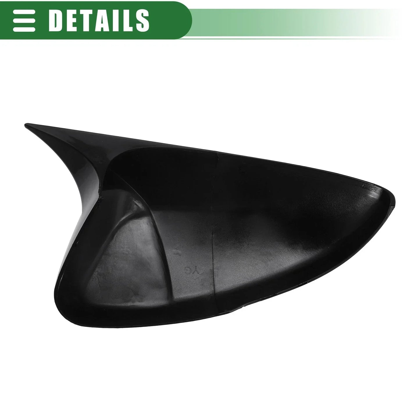 Car Rearview Mirror Cover Caps for Honda Accord (2018-2021) Gloss Black