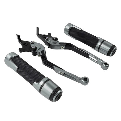 Titan Extendable Brake Clutch Levers Grips Set for BMW F900 F900R (2020-2023)
