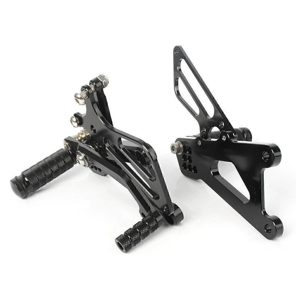 Rearset Footpegs for T595 509 955i 1050 Speed Triple (2006-2012) Black