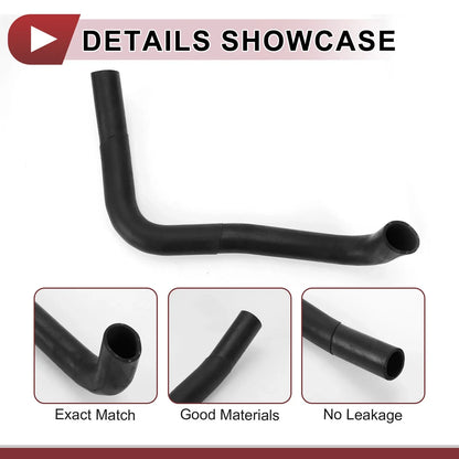Radiator Coolant Hose for LEXUS LS400 4.0L (1990-1994) Rubber Black