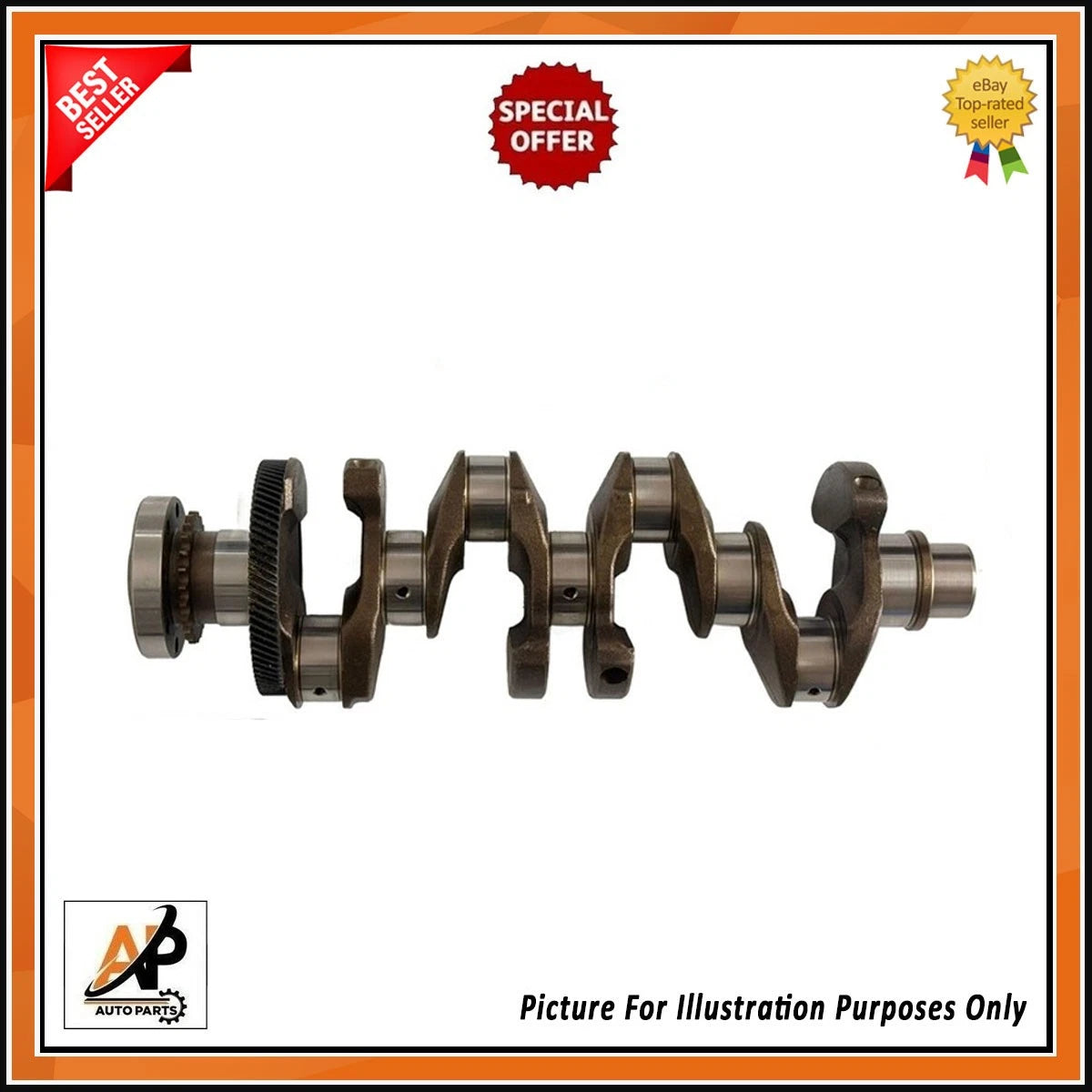 Crankshaft Piston Rebuild Kit for Land Rover Jaguar AJ200 2.0 Diesel (2004–2009)