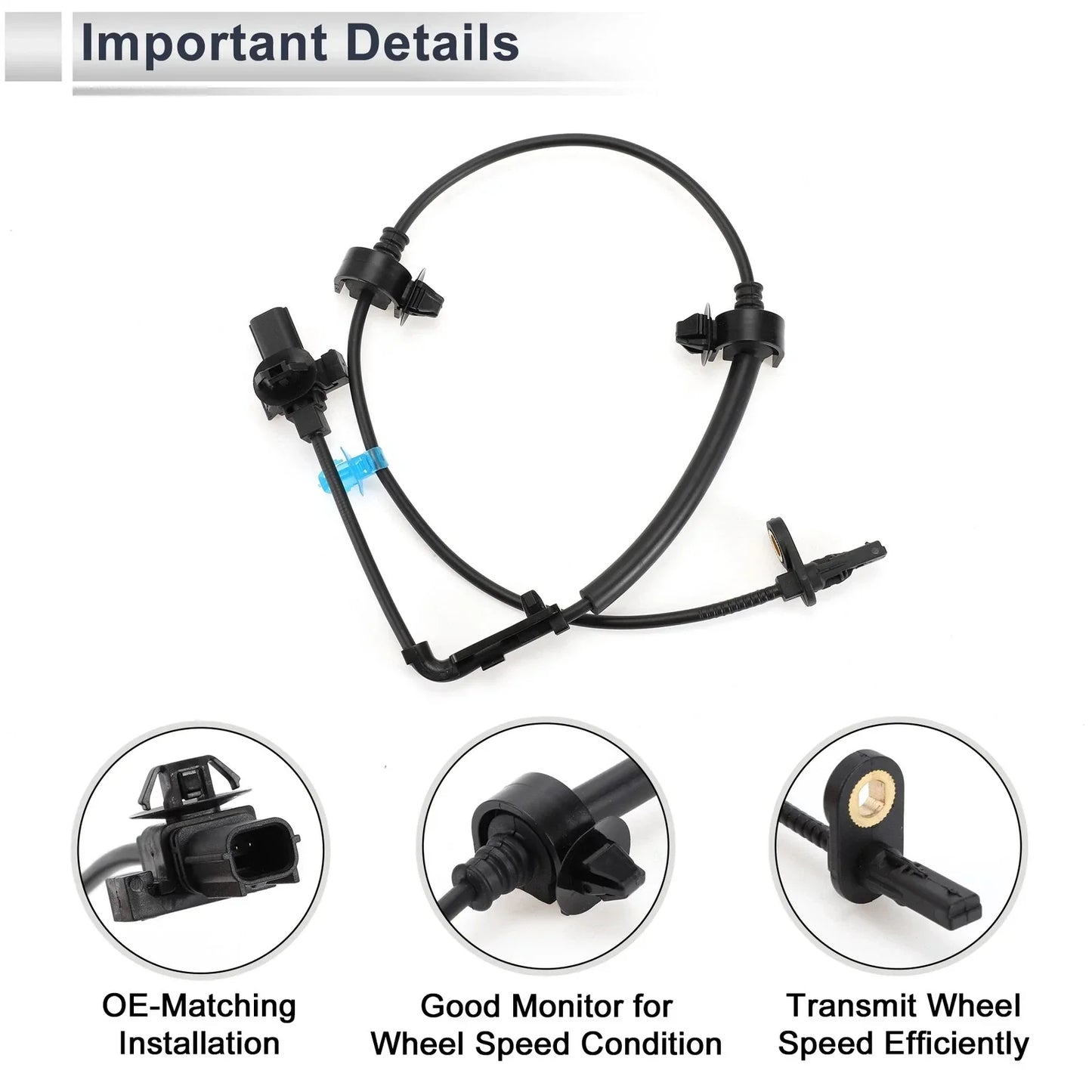 ABS Wheel Speed Sensor for Honda Civic Front Left (2006-2011)