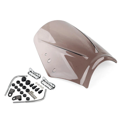 Tan Universal Motorcycle Windshield Deflector