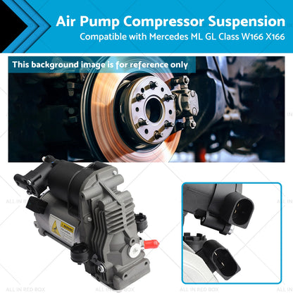 Air Pump Compressor for Mercedes ML GL Class W166 X166 (2011-2016)