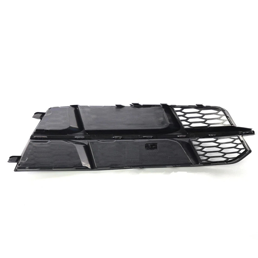 Black Chrome Front Left Bumper Grille for Audi A6 C7 (2014-2018)