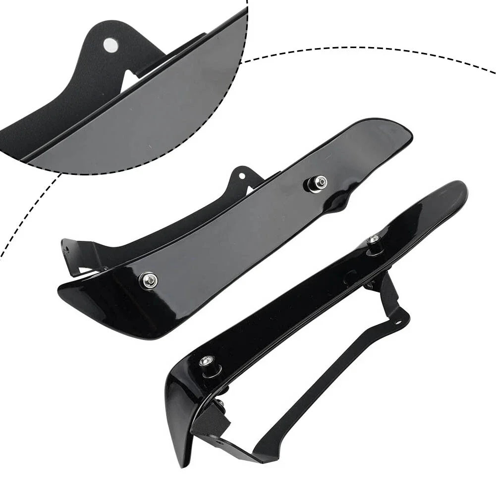 Front Guard Leg Shield Wind Covers for BMW K1600B K1600GTL (2017-2021)
