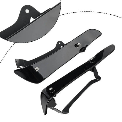 Front Guard Leg Shield Wind Covers for BMW K1600B K1600GTL (2017-2021)