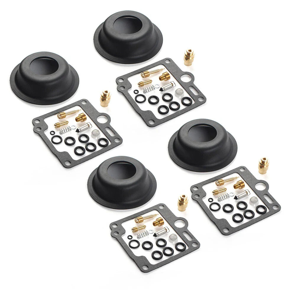 4 Sets Carburetor Repair Kit Diaphragm for Yamaha XJ750 MAXIM (1985)