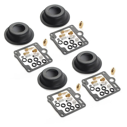 4 Sets Carburetor Repair Kit Diaphragm for Yamaha XJ750 MAXIM (1985)
