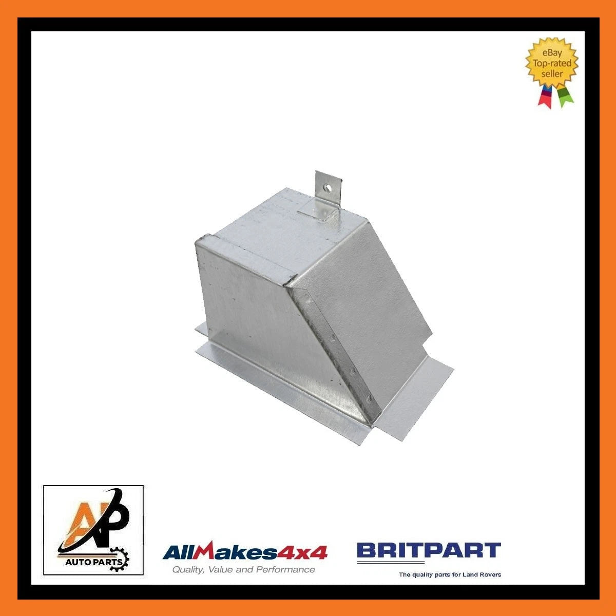 Galvanised Steering Box Mudshield for Land Rover Series (RHD) (1958–1984)