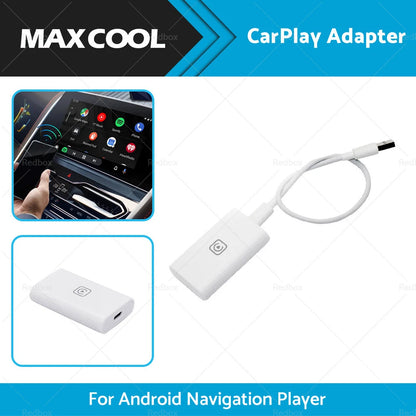 Wireless CarPlay Adapter USB Dongle for Android Auto Navigation Player