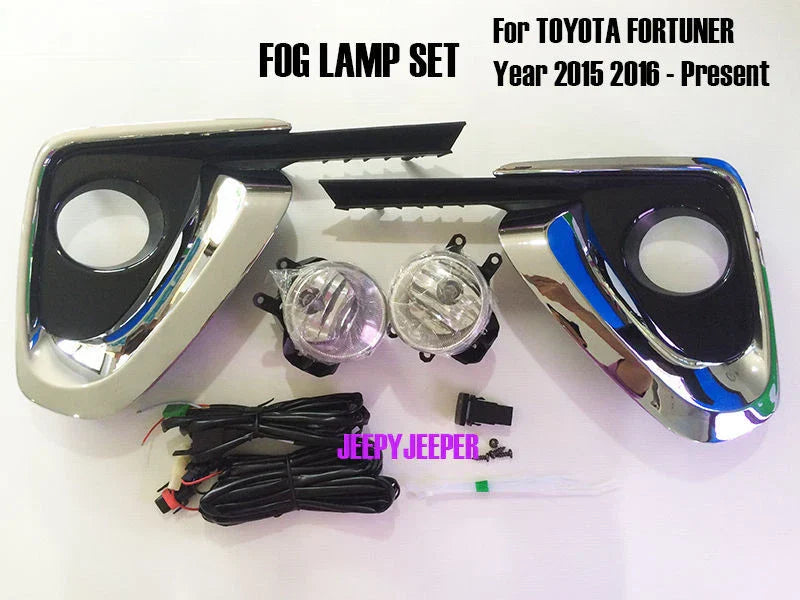 Fog Lamp Tail Light Set for Toyota Fortuner GX GXL Crusade (2015-2020)