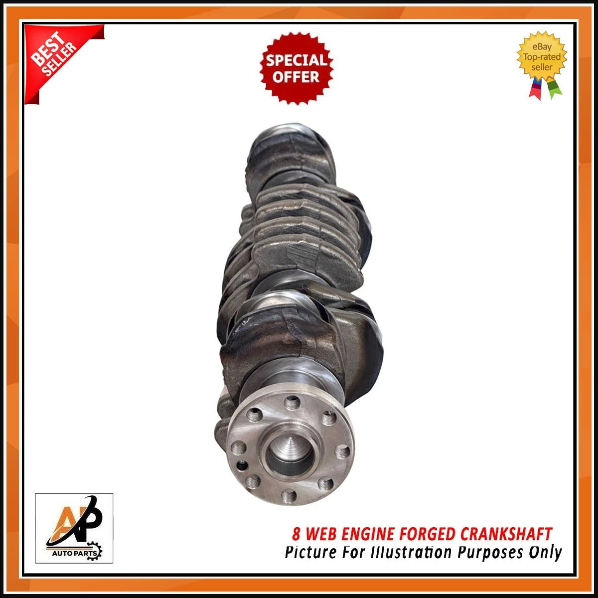 Forged Crankshaft Replacement for BMW 3.0 N57D30 X3 (2009–2017)