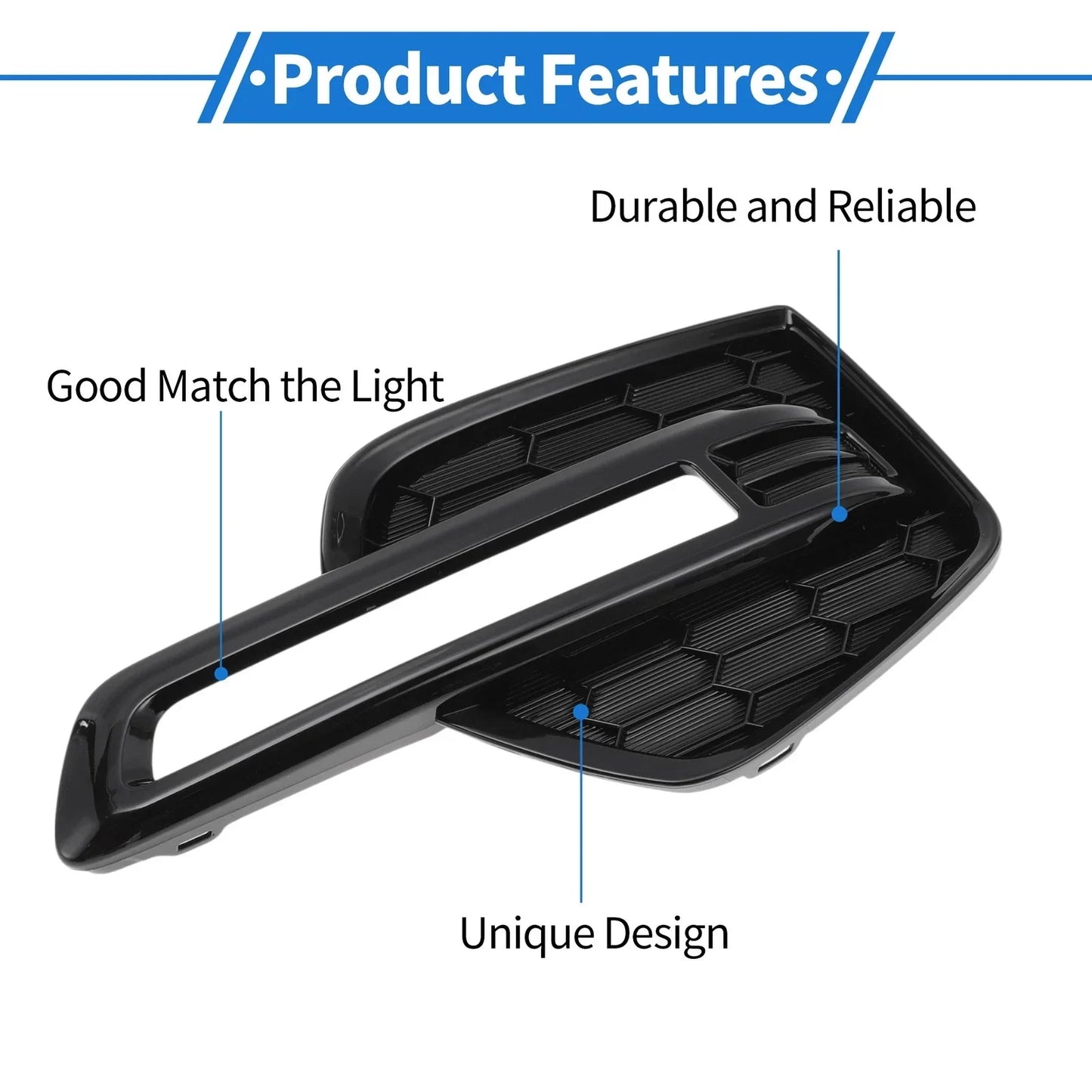 Front Right Fog Light Grill for Honda Odyssey (2019-2021)