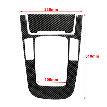 Carbon Fiber Center Console Gear Shift Panel Cover for Audi A4 S4 A5 S5 (2009-2023)