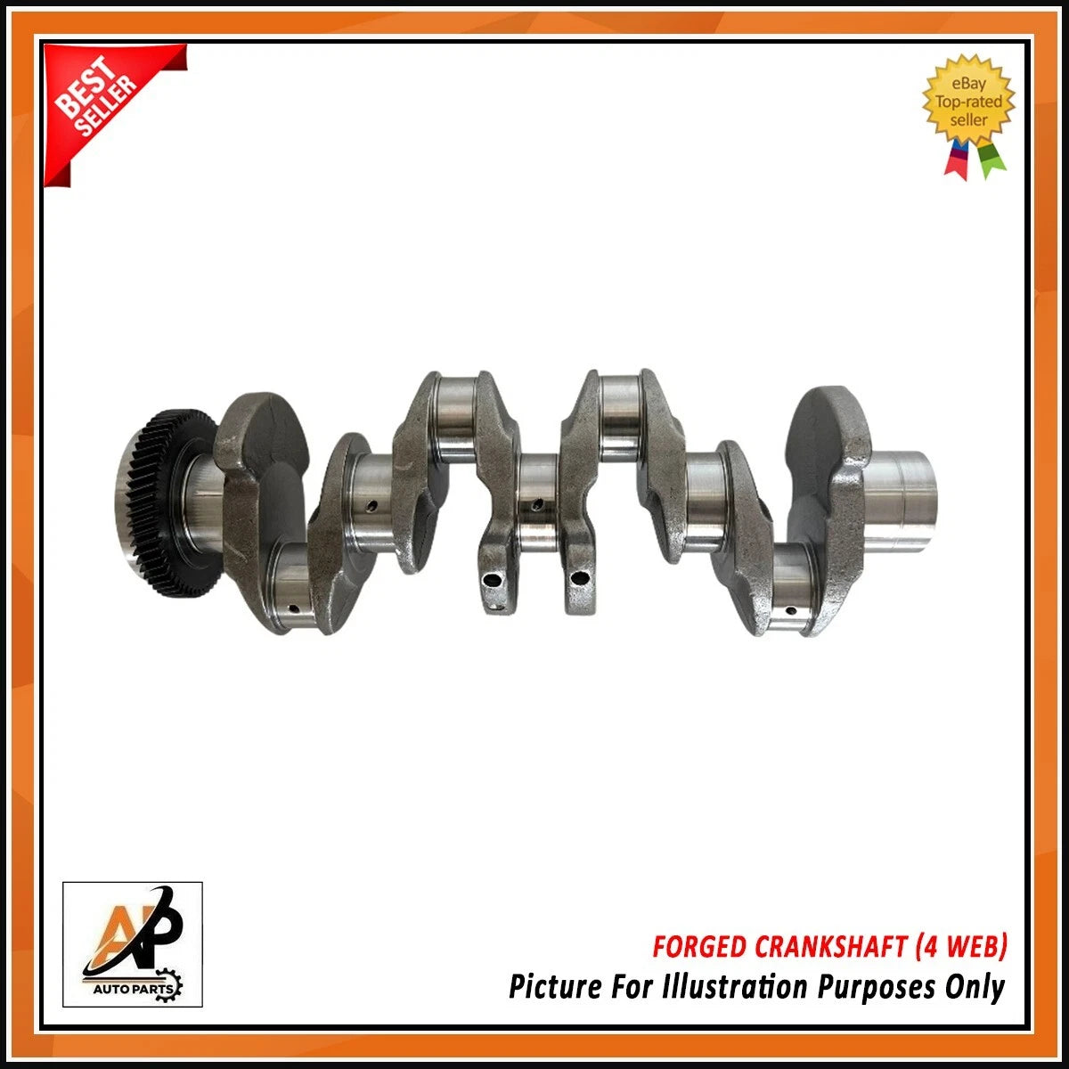 Forged Crankshaft OEM Replacement for Mercedes OM651 C Class W204 (2010–2015)