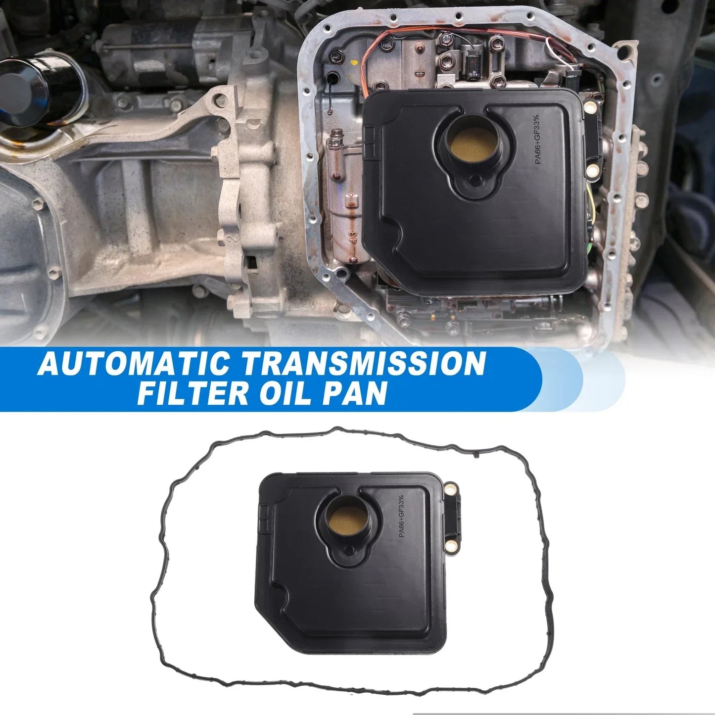 Transmission Filter Oil Pan Gasket Kit for Hyundai Elantra (2011-2016)