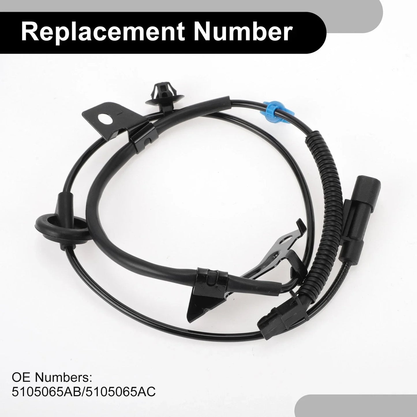 ABS Wheel Speed Sensor Kit for Dodge Caliber 2007-2008 1 x Rear Left