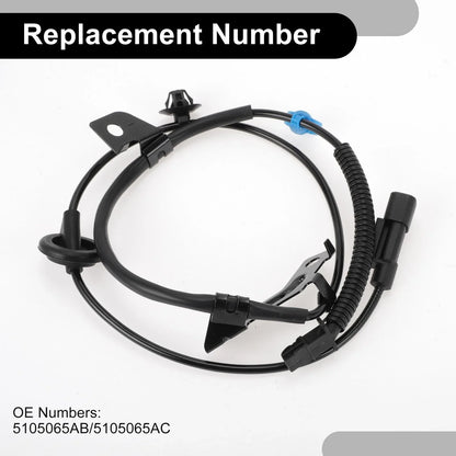 ABS Wheel Speed Sensor Kit for Dodge Caliber 2007-2008 1 x Rear Left