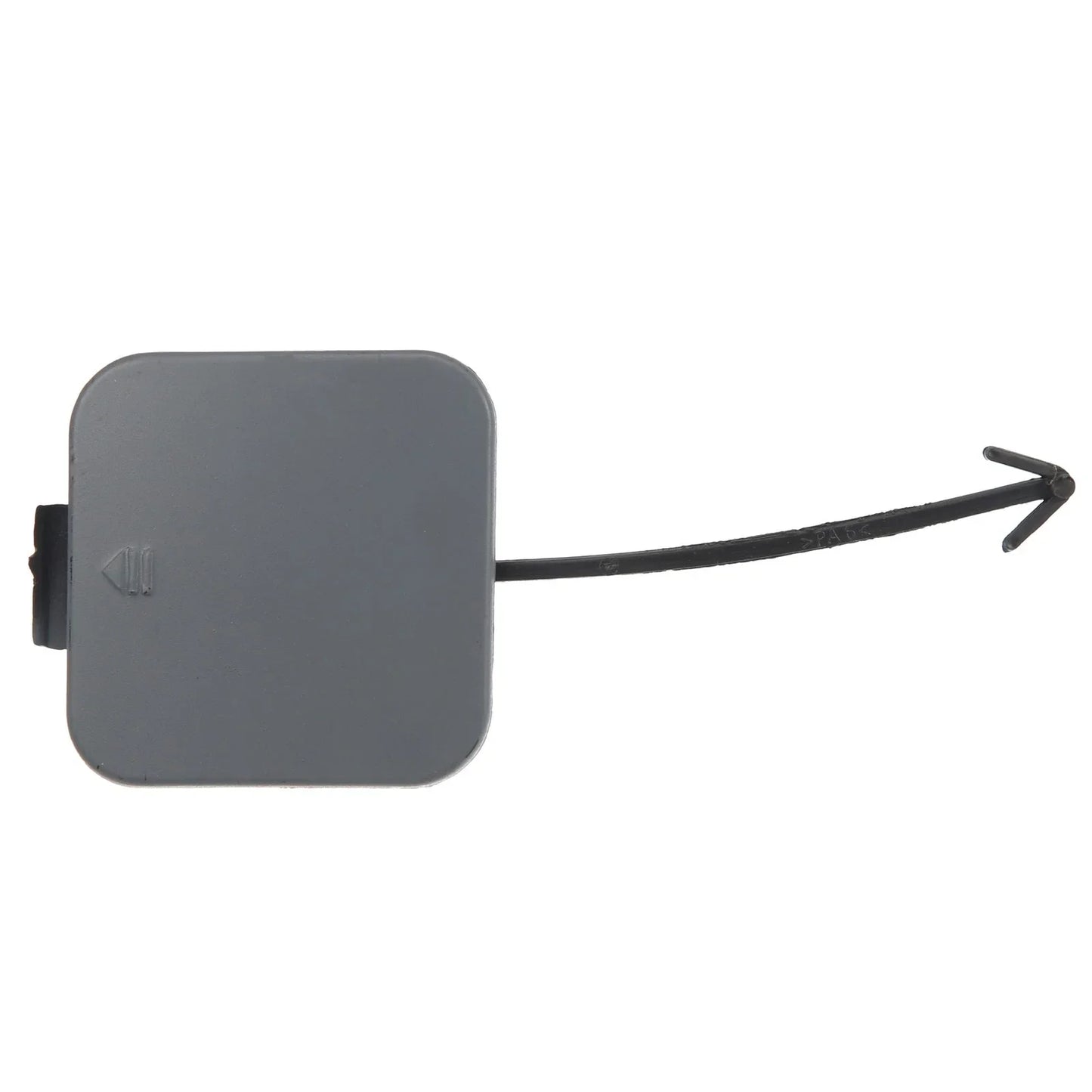 Rear Bumper Tow Hook Cover for Mercedes-Benz W221 (2007-2009) Matte Gray