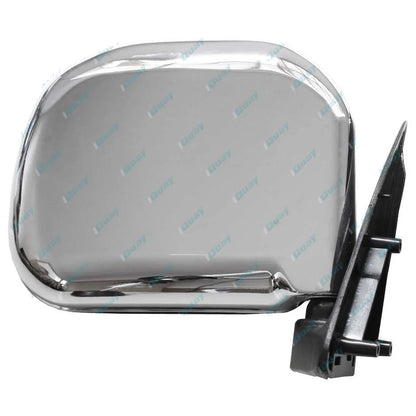 RH Chrome Manual Door Mirror for Toyota Hiace LH103 RZH103 RZH113 RZH125 89-05