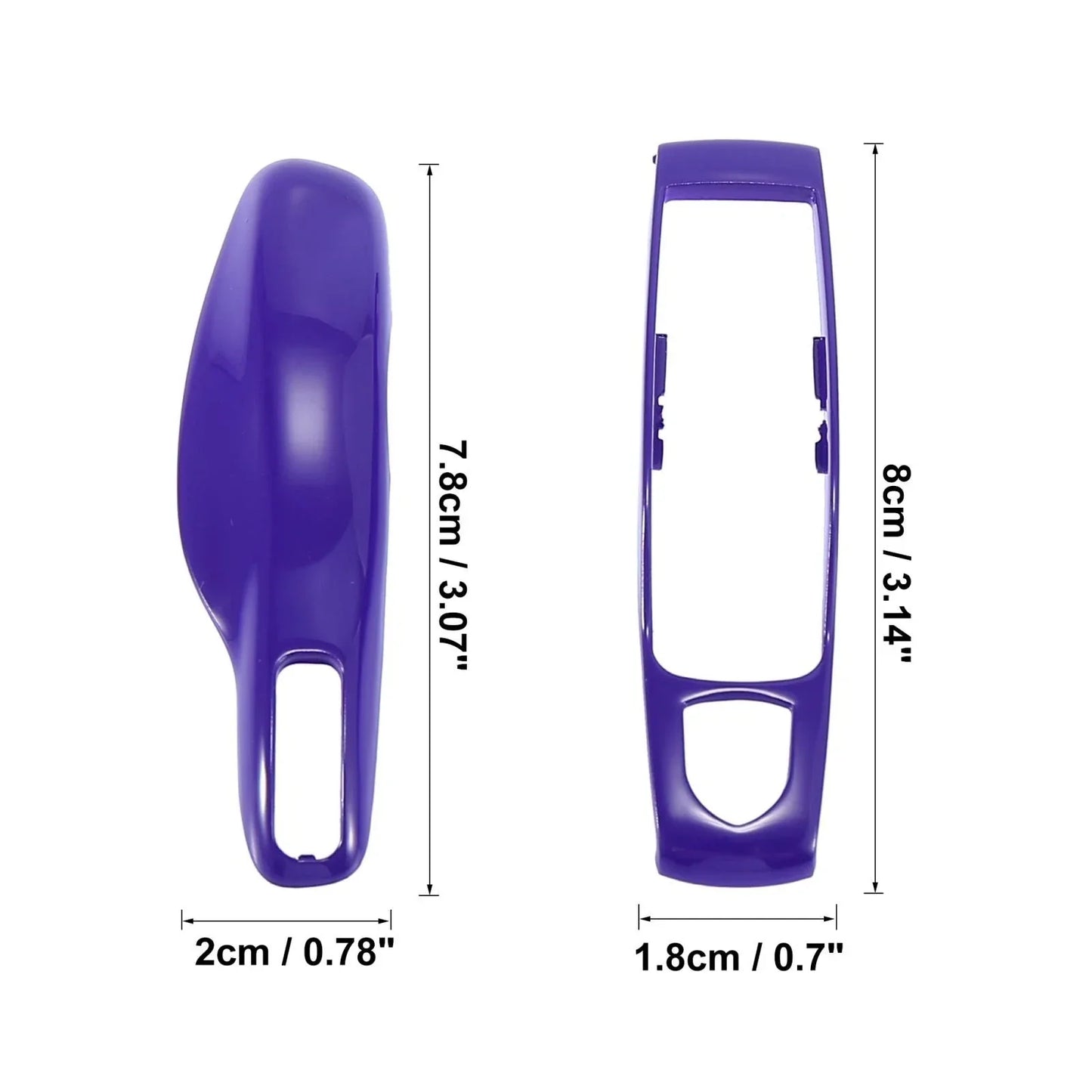 Purple Car Remote Key Cover Fob Case for Porsche Cayenne, Panamera (2003-2023)