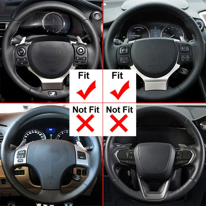 Steering Wheel Shift Paddle Extensions for Lexus RC NX IS CT200h (2015-2023)